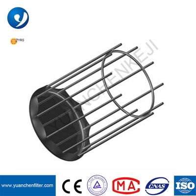 çimento madenciliği demir ve çelik endüstrisi için darbeli jet ev çözümü olarak filtre torbasına uyacak galvanizli filtre torbası kafesi