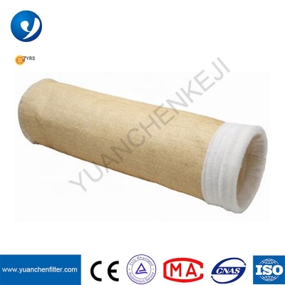 550GSM nomex ve PTFE çin toz toplayıcı filtre torbası