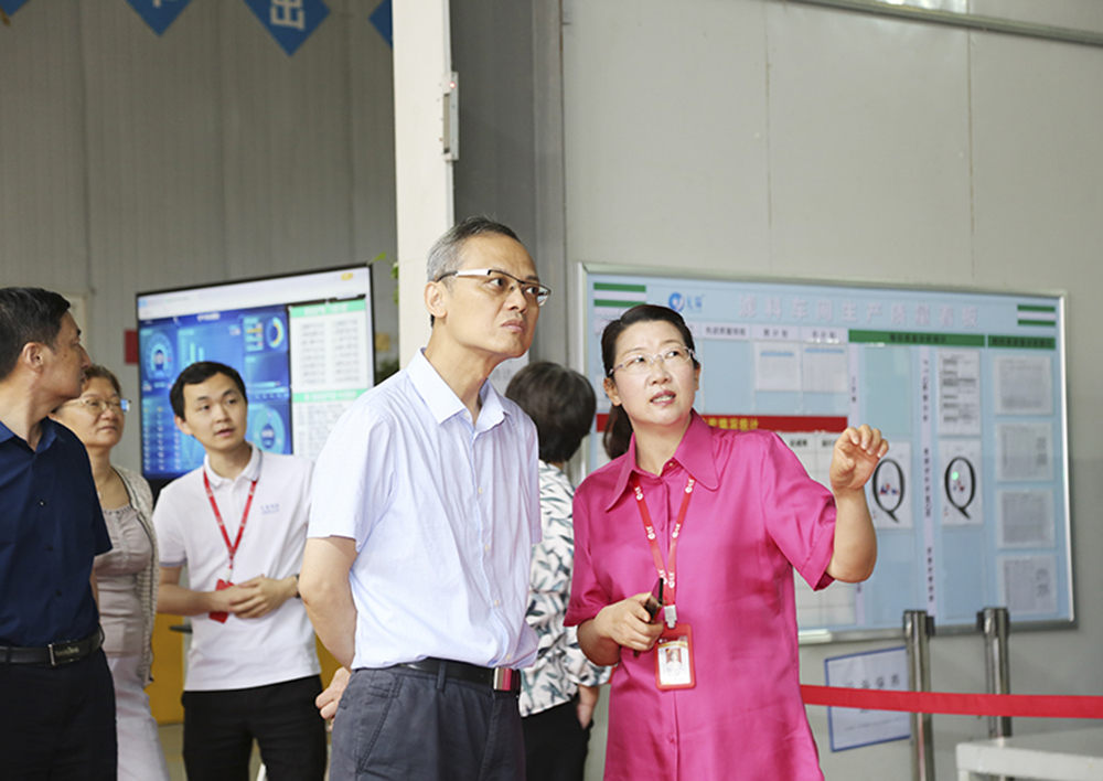 Anhui Eyaleti Ekolojik Çevre Departmanı müdür yardımcısı Luo Hong ve partisi araştırma ve rehberlik için Yuanchen Teknolojisini ziyaret etti