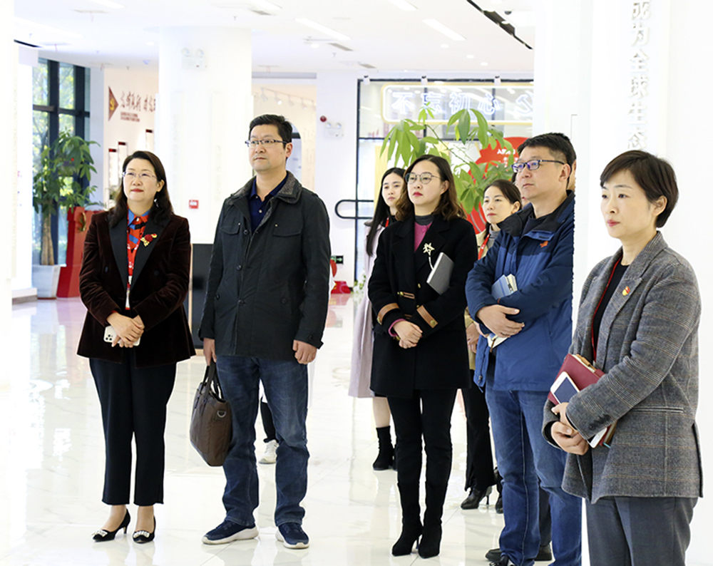 İl Ekoloji ve Çevre Dairesi araştırma ekibi Yuanchen Technology'yi ziyaret etti